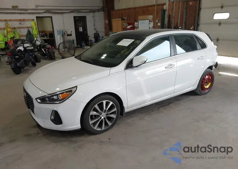 2018 Hyundai Elantra Gt from USA, damaged, VIN KMHH35LE5JU079301